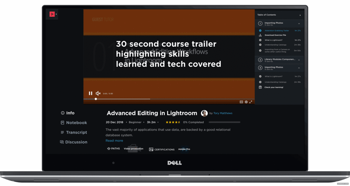 Pluralsight Learning Center